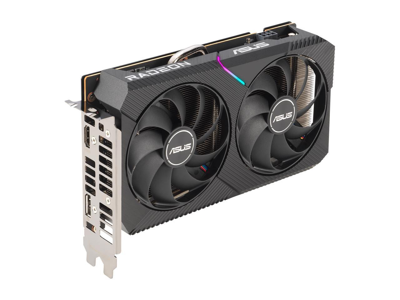 ASUS Radeon RX 6500 XT 4GB OC GDDR6 DUAL-RX6500XT-O4G Video