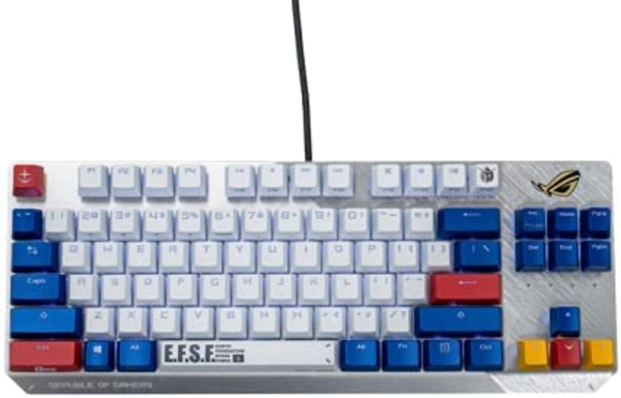 ASUS ROG Strix Scope TKL Blue Switches Gundam Edition Keyboard