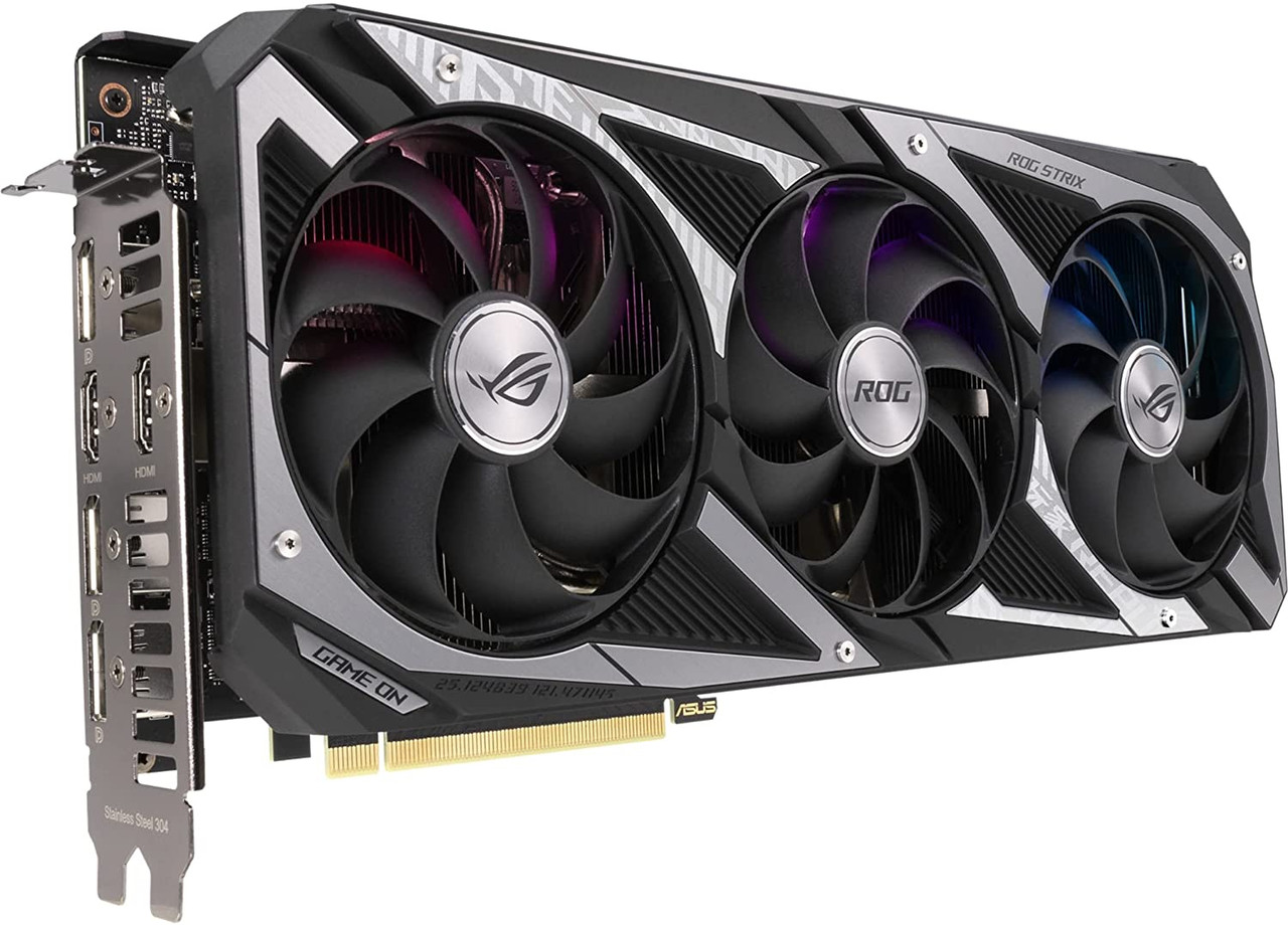 ASUS GeForce ROG STRIX RTX 3060 12GB V2 OC GDDR6 Video Graphics