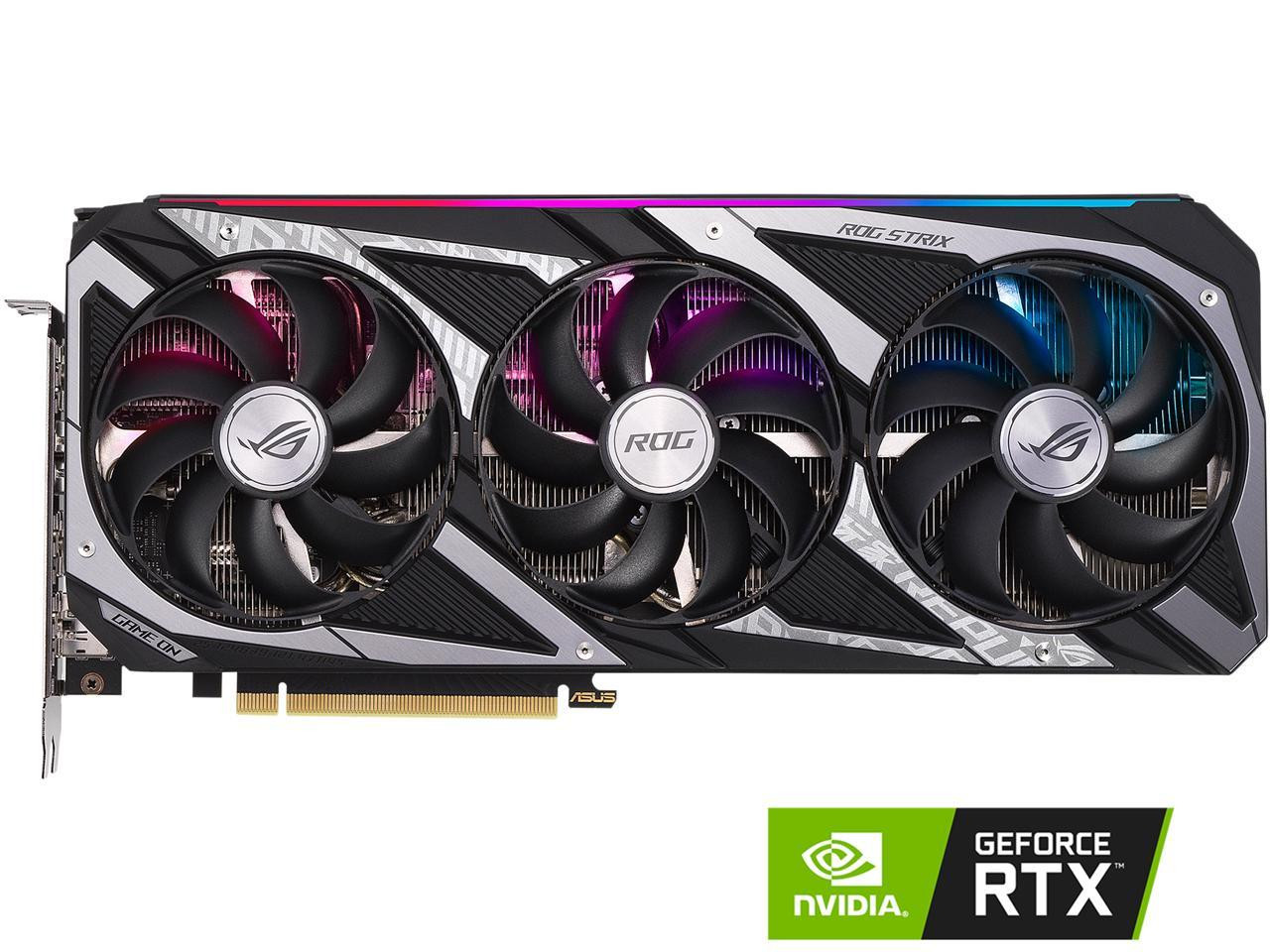 ASUS GeForce RTX 3060 12GB ROG STRIX GAMING GDDR6 Video Graphics