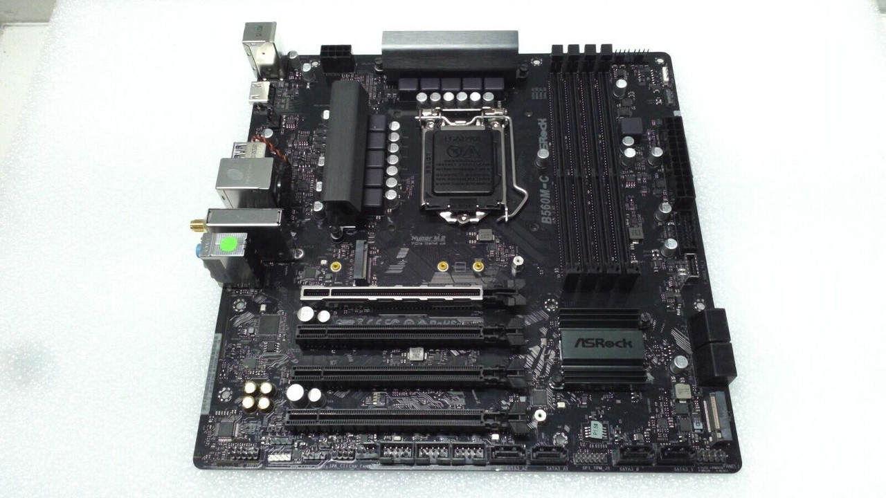 ASRock B560M-C LGA 1200 Intel B560 MicroATX M.2 Desktop