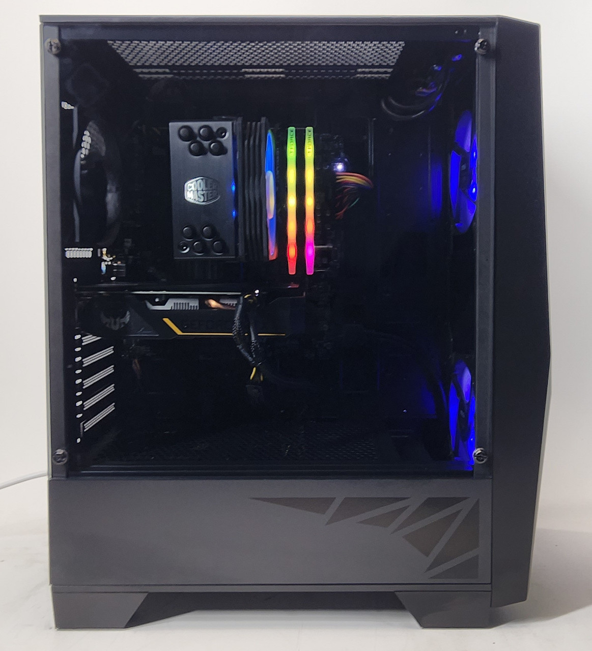 Gaming PC Ryzen 7 5800X 4.7GHz 16GB RAM 512GB SSD GTX 1660 Ti 6GB Win10 RGB  Computer