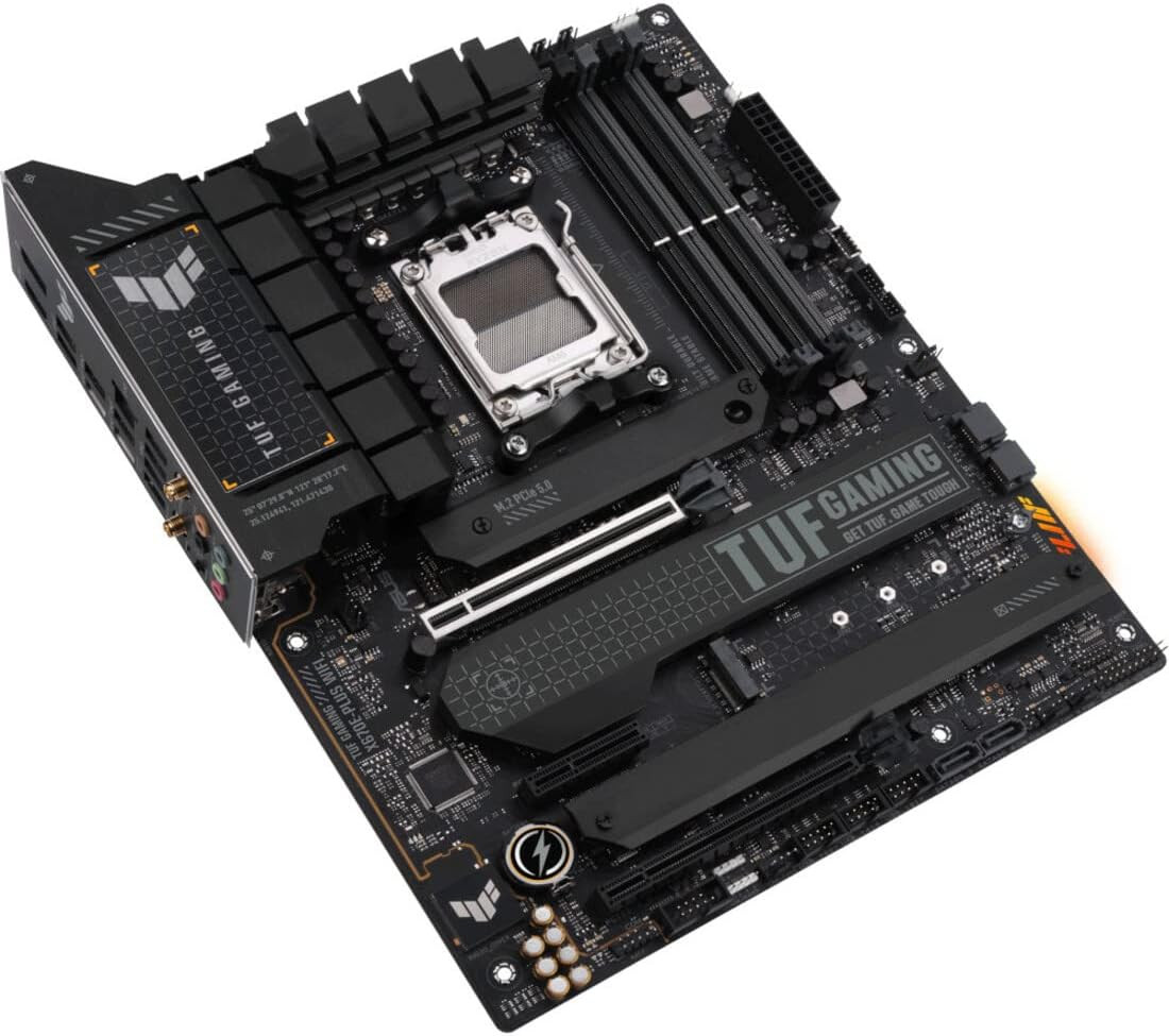 ASUS TUF GAMING X670E-PLUS WIFI AMD AM5 ATX Desktop Motherboard