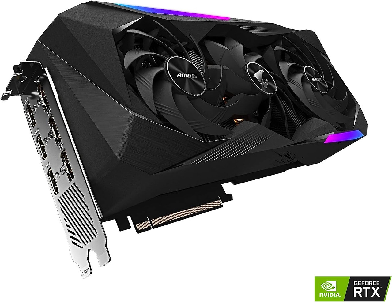 GIGABYTE GeForce RTX 3070 Ti 8GB AORUS Master GDDR6X Video