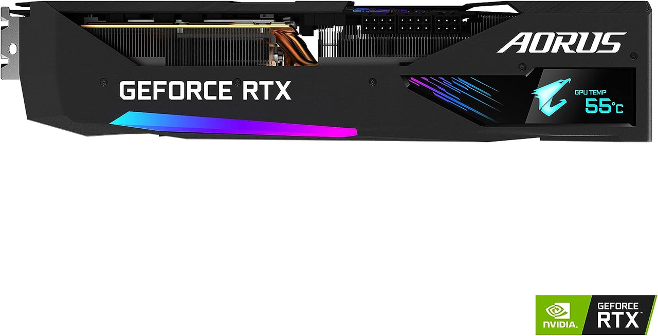 GIGABYTE GeForce RTX 3070 Ti 8GB AORUS Master GDDR6X Video