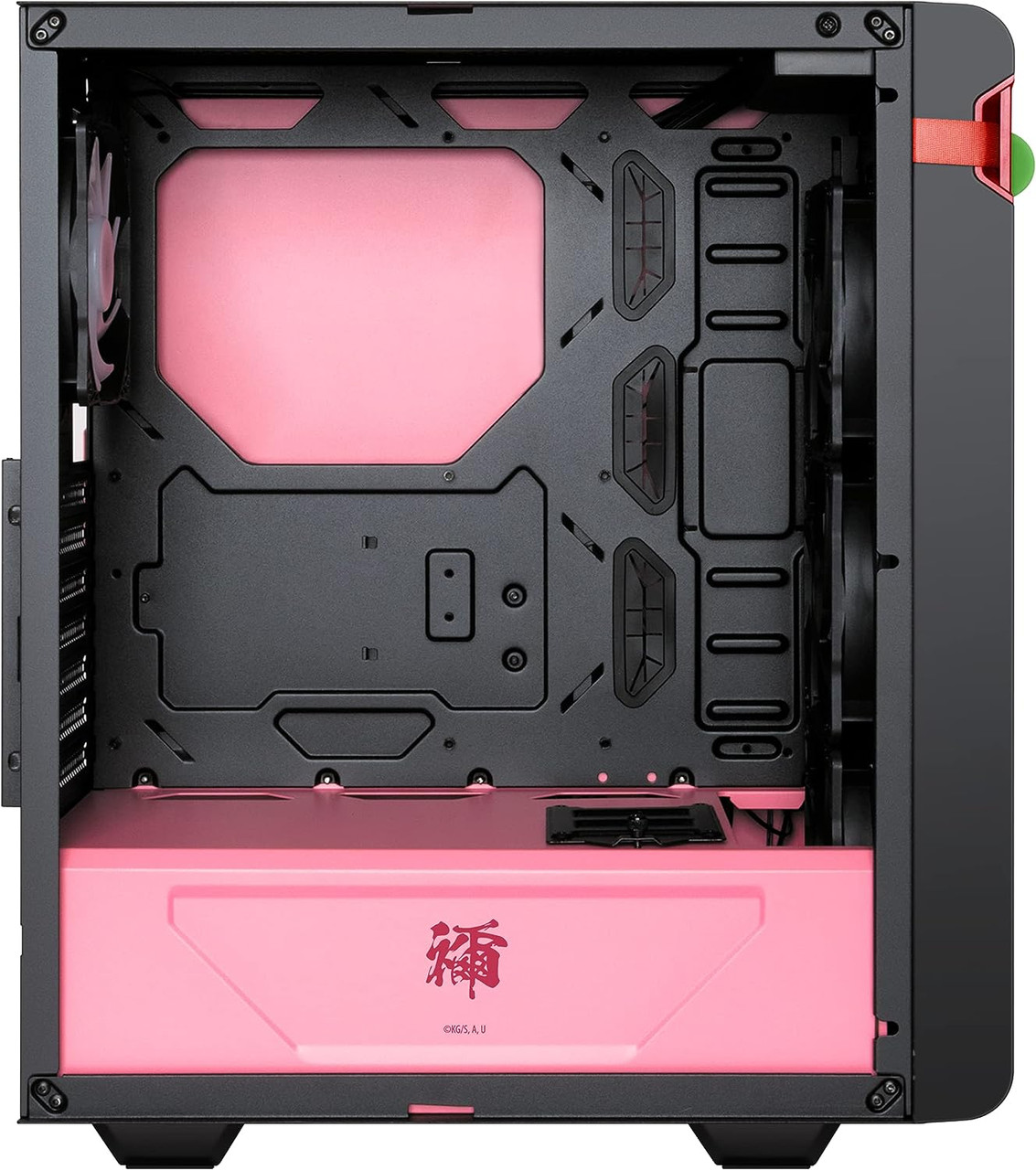 ASUS TUF Gaming GT301 Case Pink ATX Mid Desktop RGB Desktop