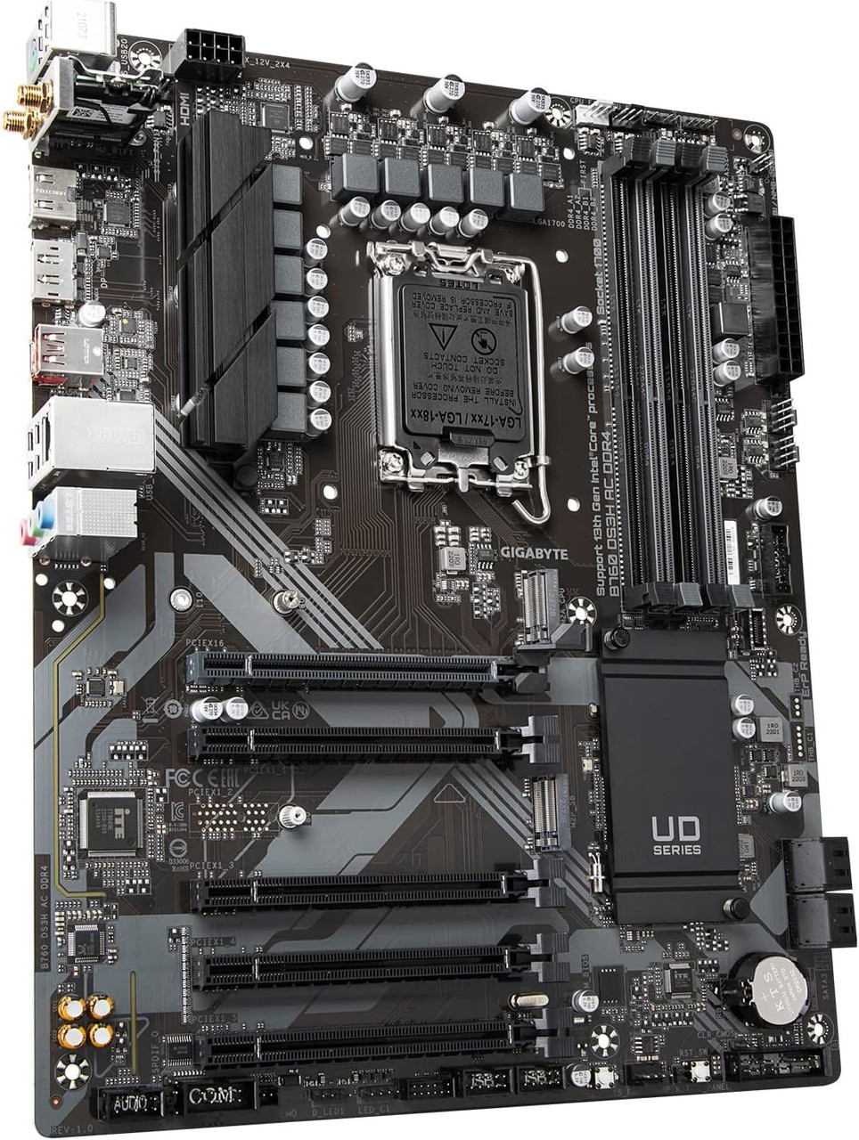 Gigabyte B760 DS3H AC DDR4 Intel LGA 1700 B760 ATX M.2 Desktop Motherboard B