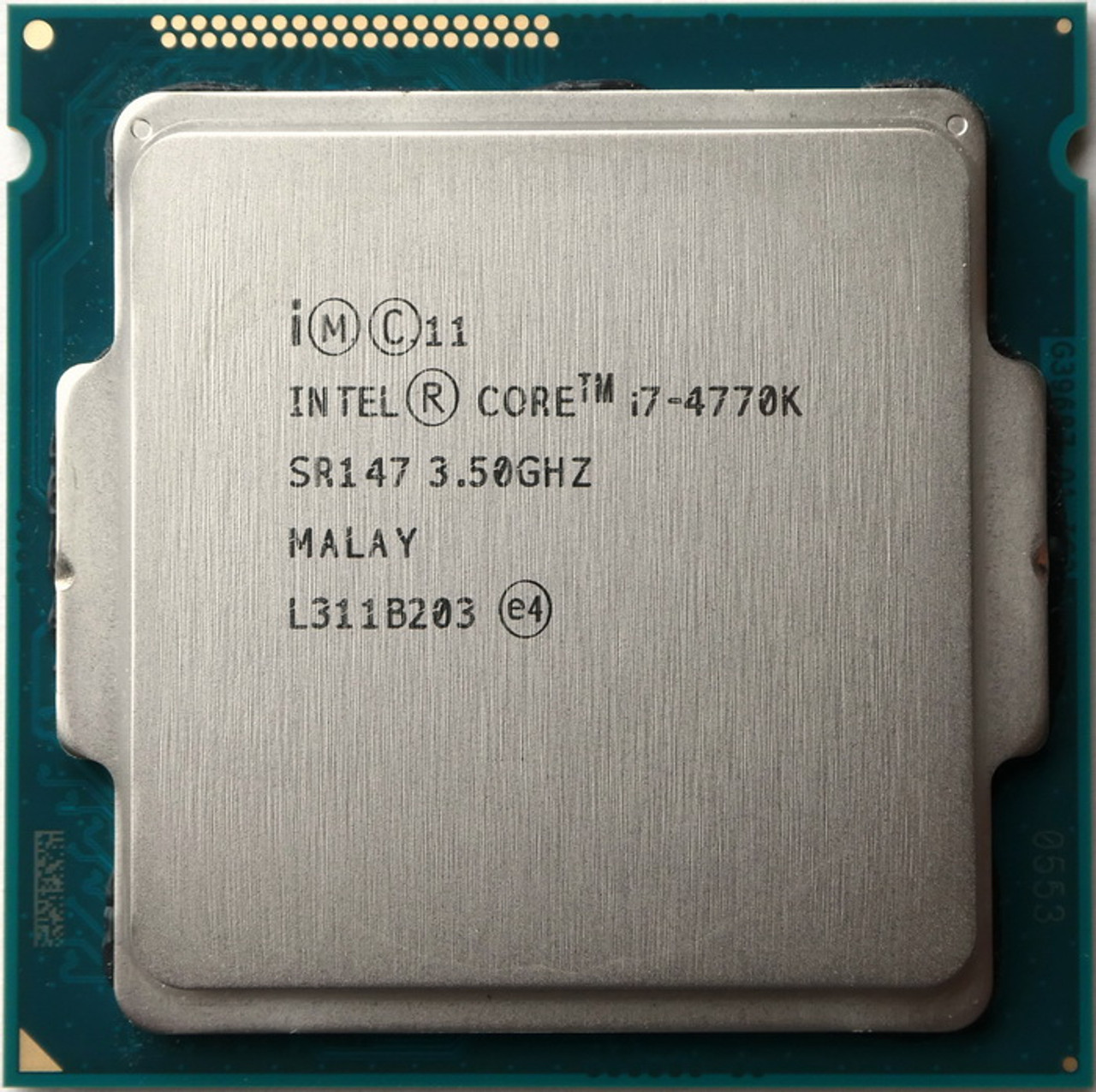 Intel i7-4770K 3.50GHz LGA 1150 SR147 Quad Core Desktop Computer Processor  CPU