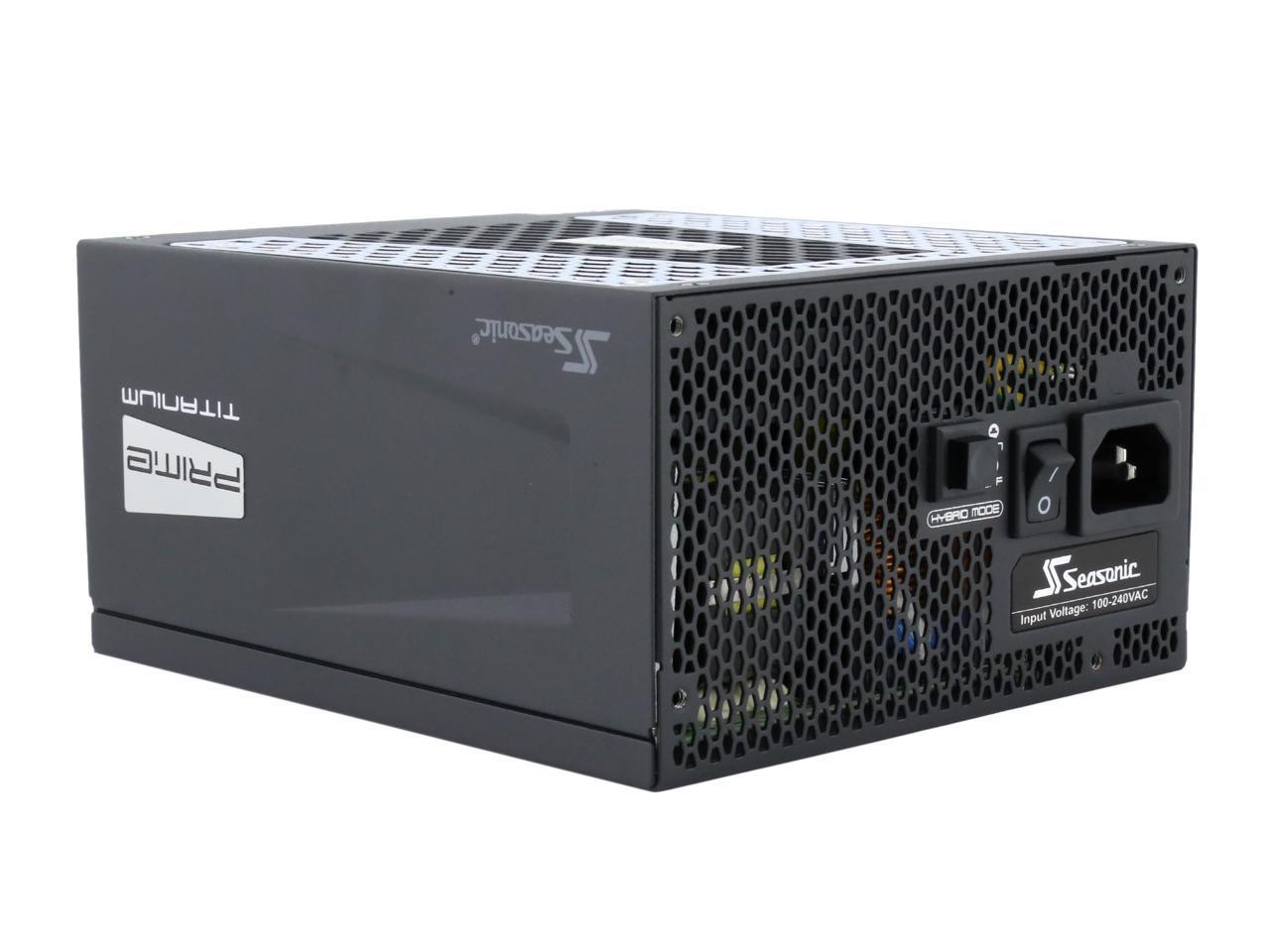 Seasonic PRIME TX-850 SSR-850TR 850W 80+ Titanium Full Modular