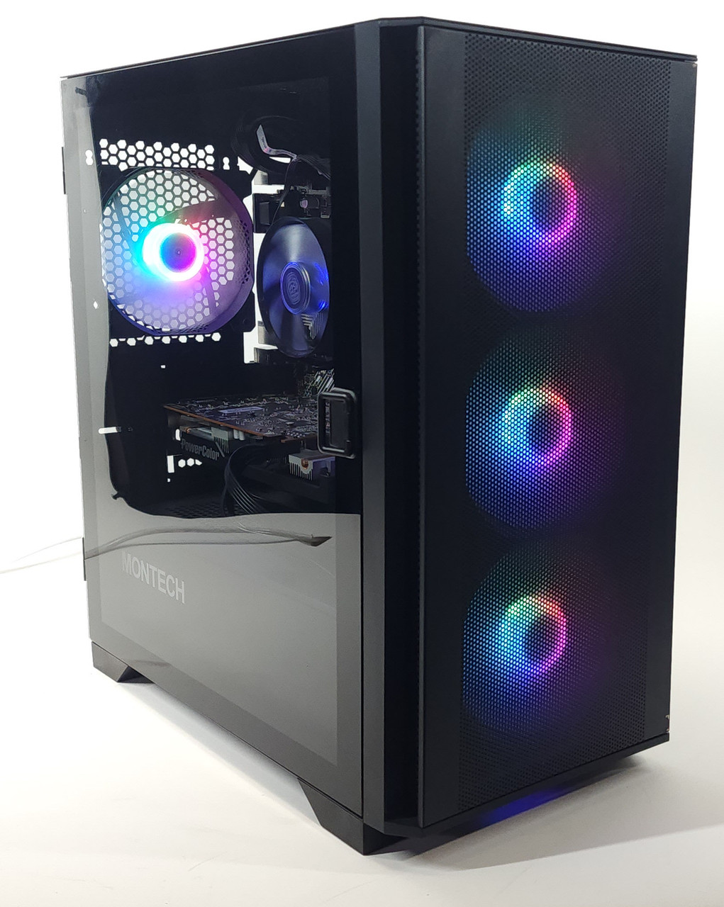 Gaming PC Ryzen 5 3600 4.2GHz 16GB RAM 256GB SSD 1TB HDD RX 5500 XT 4GB ...