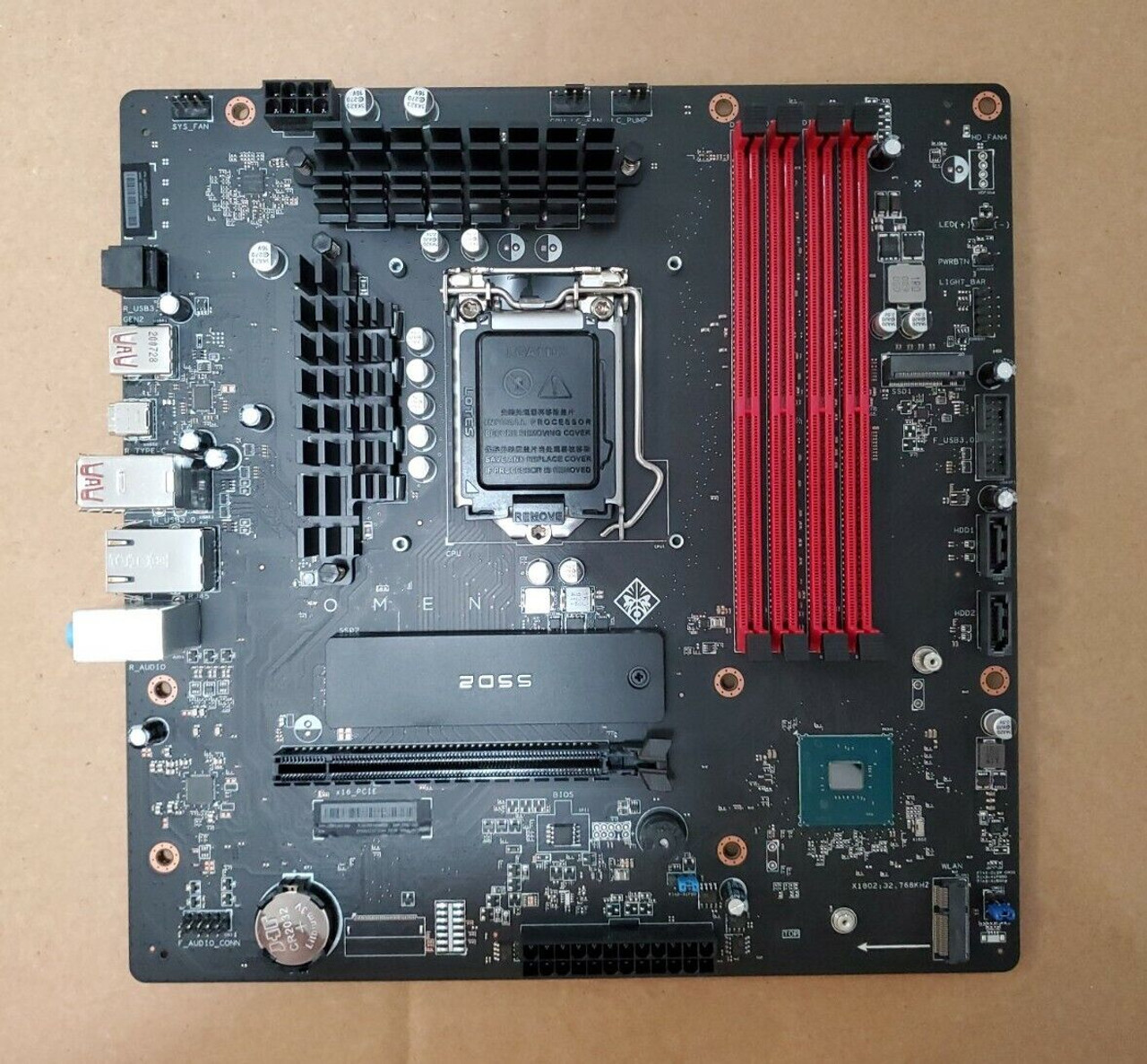 HP Omen Shire Intel LGA 1151 Z390 MicroATX M.2 Desktop