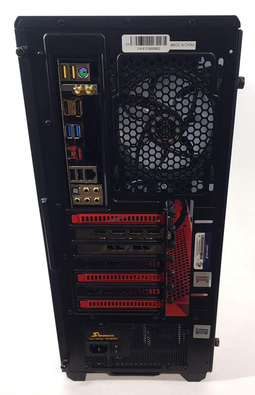 Gaming PC i5-9600k 4.6GHz 16GB RAM 512GB SSD RTX 3050 8GB Win11