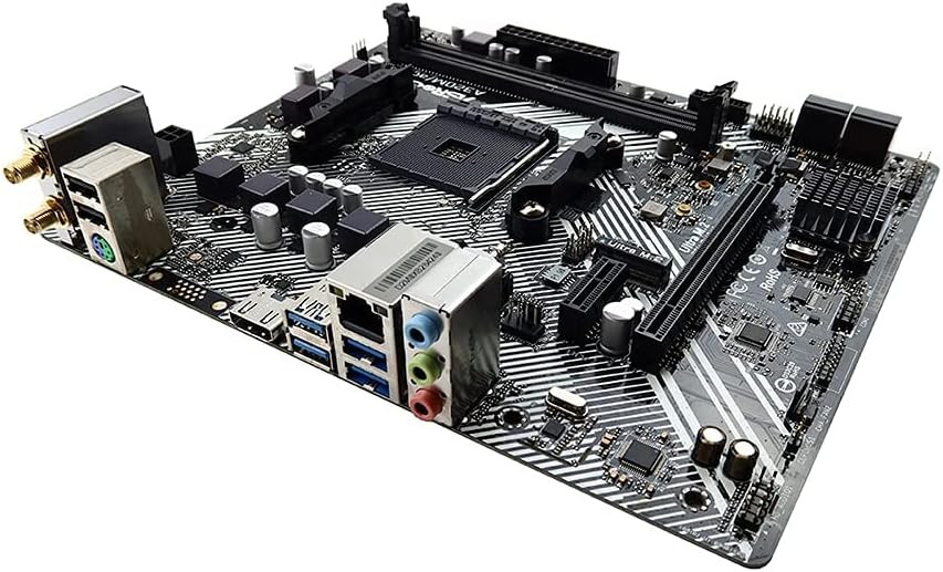 ASRock A520M-HDV AMD Socket AM4 AMD A320 MicroATX M.2 Desktop