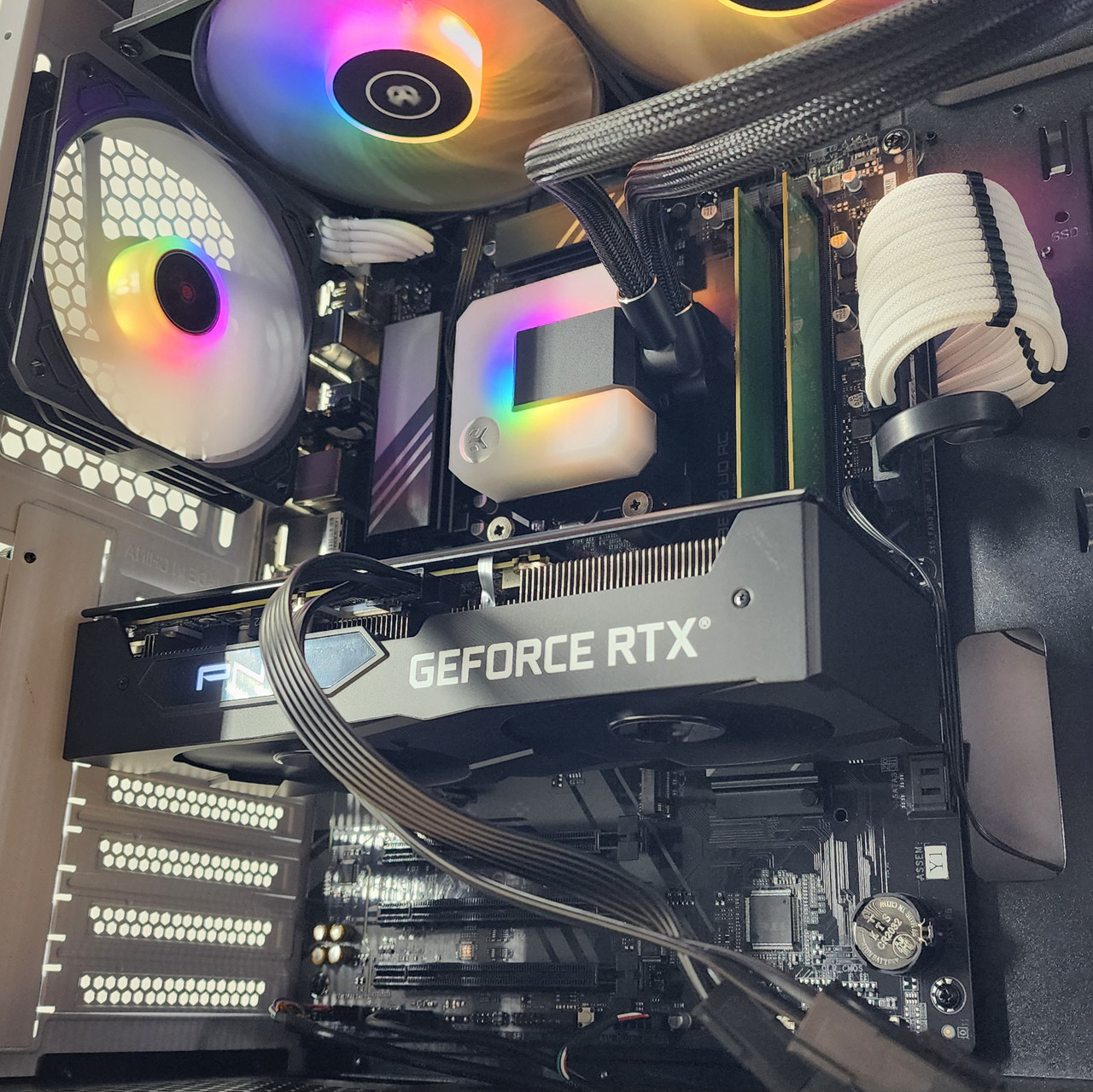 Gaming PC Ryzen 5 7600X 16GB RAM 500GB SSD RTX 3060 Ti 8GB Windows 11 ...
