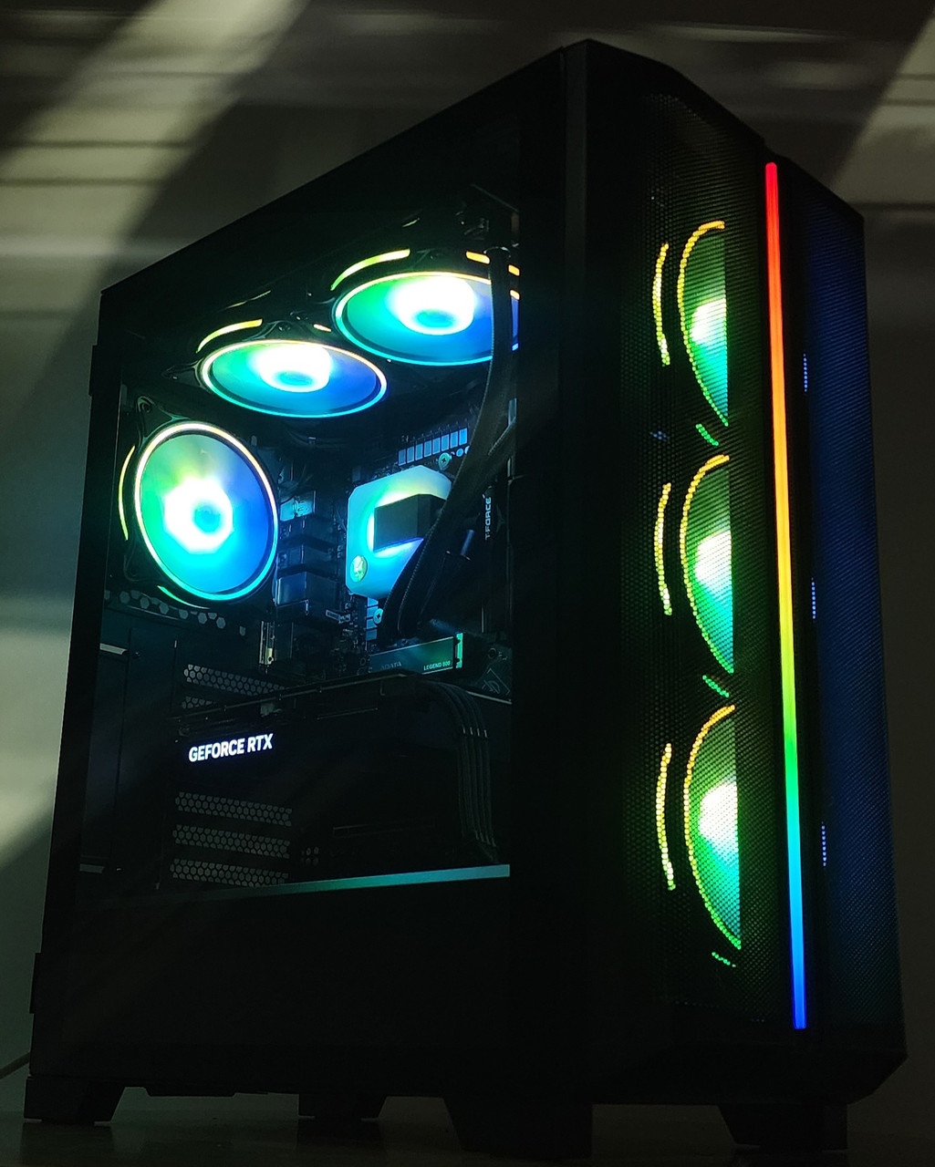 Gaming PC Ryzen 7 7700 16GB RAM 1TB SSD RTX 4060 Ti 8GB Windows 11 ...