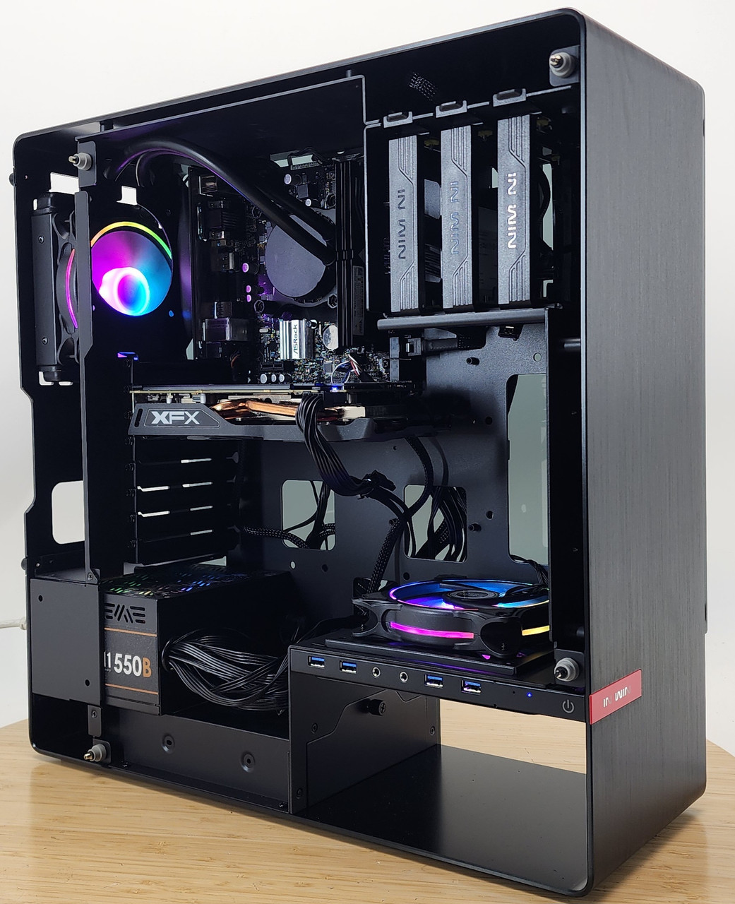 【光る高性能ゲーミングPC】Core i5 RTX2060 16GB NVMe✨ : MXZ Gaming Desktop PC Computer I5 9400F,RTX2060, B365