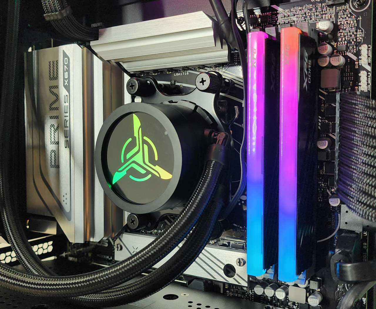 【ばたーPC】Ryzen7 9700x RX7800XT Gaming PC Ryzen 7 9700X 32GB RAM 1TB SSD RX 7800 XT 16GB