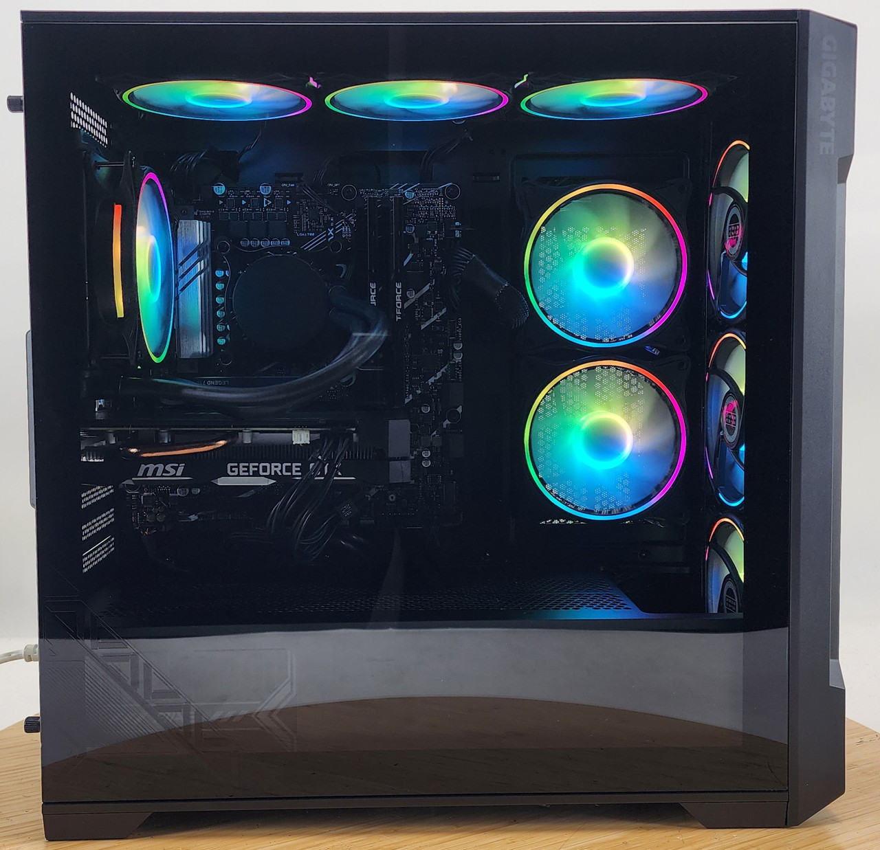 Gaming PC i5-14400F 16GB RAM 1TB SSD GTX 1660 Ti 6GB Windows 11 ...
