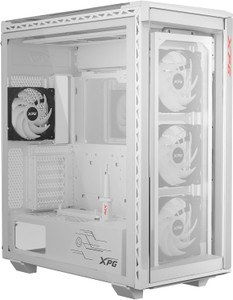 XPG Battlecruiser II Mid-Tower ATX PC White Computer Gaming Case