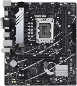 ASUS PRIME B760M-K D4 Intel LGA 1700 mATX DDR4 Desktop Motherboard