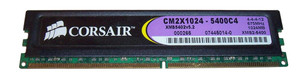 CM2X1024-5400C4 Corsair 1GB PC2-5300 DDR2-667MHz non-ECC Unbuffered CL5 RAM