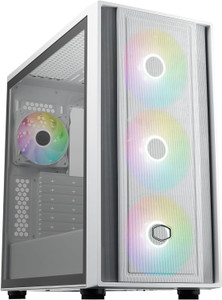 Cooler Master Masterbox 600 White MB600-WGNN-S00 ATX Mid Desktop Computer Case