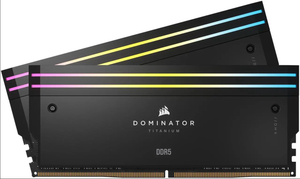 Corsair DOMINATOR TITANIUM RGB 64GB (2x32GB) DDR5 6400MHz (CMP64GX5M2B6400C32)