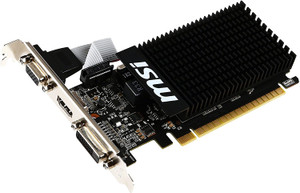 MSI GeForce GT 710 2GB 2GD3H LP GDDR3 GT 710 2GD3H LP Video Graphics Card GPU Reconditioned MSI GeForce GT 710 2GB 2GD3H LP GDDR3 GT 710 2GD3H LP Video Graphics Card GPU Reconditioned
