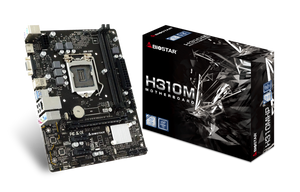 Biostar H310MHP Intel H310 LGA MicroATX Desktop Motherboard Biostar H310MHP Intel H310 LGA MicroATX Desktop Motherboard