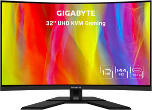 Gigabyte KVM 32" VA LED 4K UHD 3840x2160 144hz 1ms M32UC Gaming Monitor Gigabyte KVM 32" VA LED 4K UHD 3840x2160 144hz 1ms M32UC Gaming Monitor