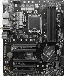 MSI PRO B760-VC WIFI Intel LGA 1700 B760 ATX M.2 Desktop Motherboard A