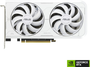 ASUS GeForce RTX 3060 Ti 8GB White OC GDDR6 Video Graphics Card GPU ASUS GeForce RTX 3060 Ti 8GB White OC GDDR6 Video Graphics Card GPU
