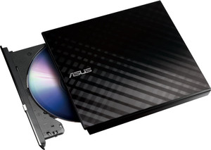 Asus SDRW-08D2S-U External DVD-RW - Black Asus SDRW-08D2S-U External DVD-RW - Black