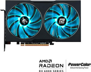 PowerColor Radeon RX 6600 XT 8GB HellHound GDDR6 Video Graphics Card GPU PowerColor Radeon RX 6600 XT 8GB HellHound GDDR6 Video Graphics Card GPU