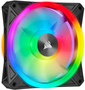 Corsair QL Series Ql140 RGB 140mm RGB LED Fan Dual Pack Corsair QL Series Ql140 RGB 140mm RGB LED Fan Dual Pack