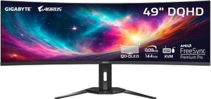 Gigabyte AORUS CO49DQ QD-OLED 49" 144 Hz 5120 x 1440 Curved Gaming Monitor Gigabyte AORUS CO49DQ QD-OLED 49" 144 Hz 5120 x 1440 Curved Gaming Monitor