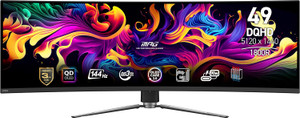 MSI MPG 491CQP QD-OLED QD-OLED 49 in 144 Hz 5120 x 1440 Curved (Gaming Monitor)