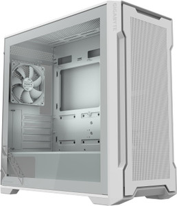 GIGABYTE C102 Glass ICE White Mid Tower PC Tempered Glass Gaming Computer Case GIGABYTE C102 Glass ICE White Mid Tower PC Tempered Glass Gaming Computer Case