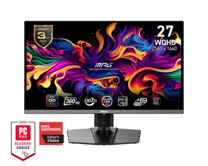 MSI MPG 271QRX QD-OLED 27-inch 2560 x 1440 360Hz Gaming Monitor