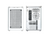 Cooler Master Qube 500 Q500-WGNN-S00 White ATX Mid Tower Desktop Computer Case