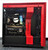 Custom Gaming PC Computer Ryzen 7 3700X 3.6GHz 16GB 512GB SSD RTX 2080Ti NZXT H700 Black/Red Reconditioned