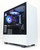 Custom RGB Gaming PC Computer Ryzen 5 5600X 3.7GHz 16GB 500GB NVME RX 5500 4GB NZXT H510i White Reconditioned