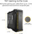 ASUS TUF Gaming GT501 Black ATX Mid Tower Tempered Glass Desktop Computer Case