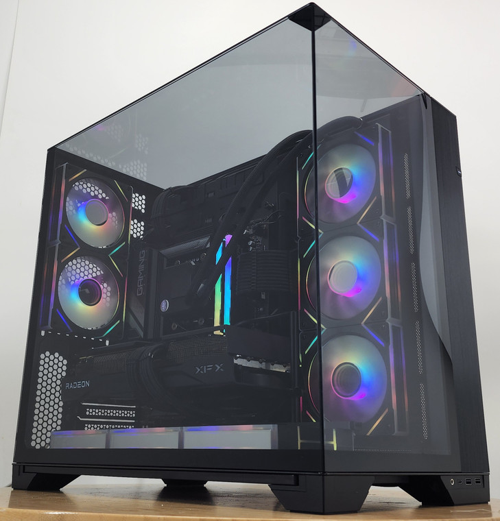 Gaming PC Ryzen 7 9700X 32GB RAM 2TB SSD RX 9070 XT 16GB Windows 11 Computer