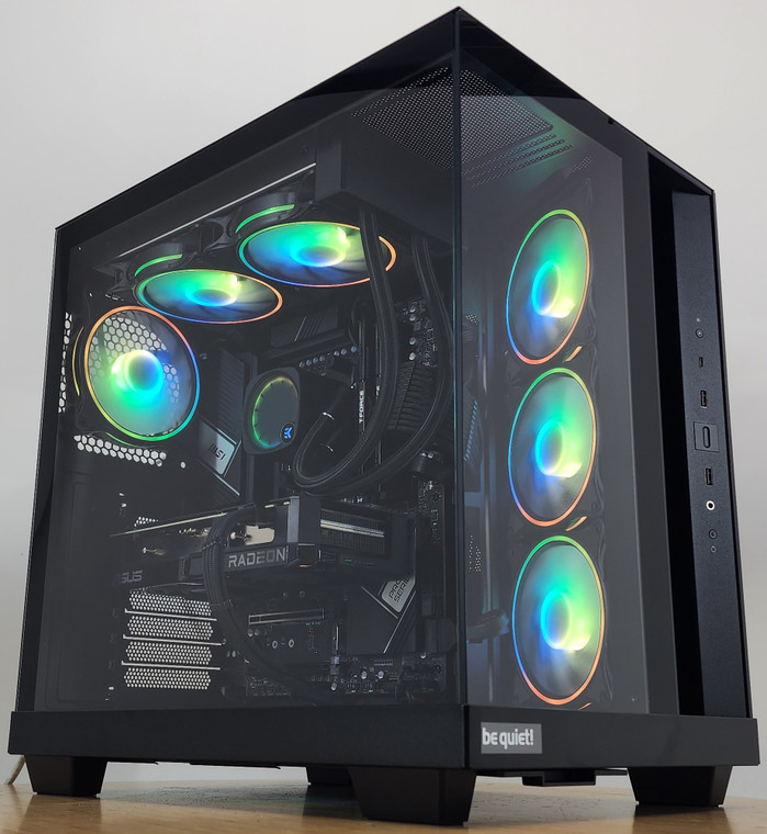 Gaming PC Ryzen 7 7700 16GB RAM 1TB SSD RX 7600 XT 16GB Windows 11 Computer