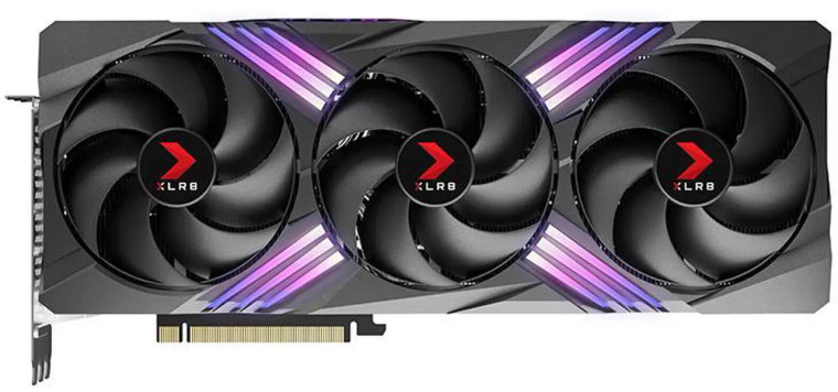 PNY RTX 4070 Ti SUPER 16GB VERTO Overclocked Triple Fan DLSS Graphics Card