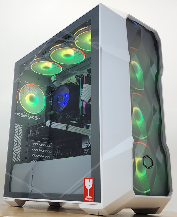 Gaming PC Ryzen 7 5700X 16GB RAM 500GB SSD RTX 4060 8GB Windows 11 Computer