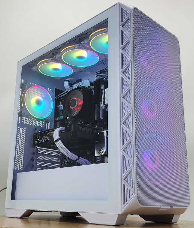 Gaming PC Ryzen 7 5700X 16GB RAM 500GB SSD RTX 4060 8GB Windows 11 Computer