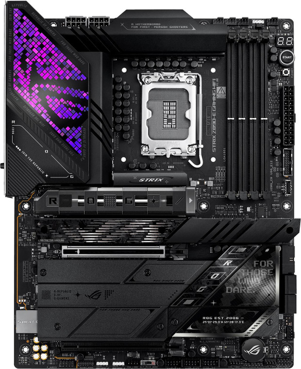 ASUS ROG Strix Z890-E Gaming WiFi Intel Z890 LGA 1851 ATX Desktop Motherboard