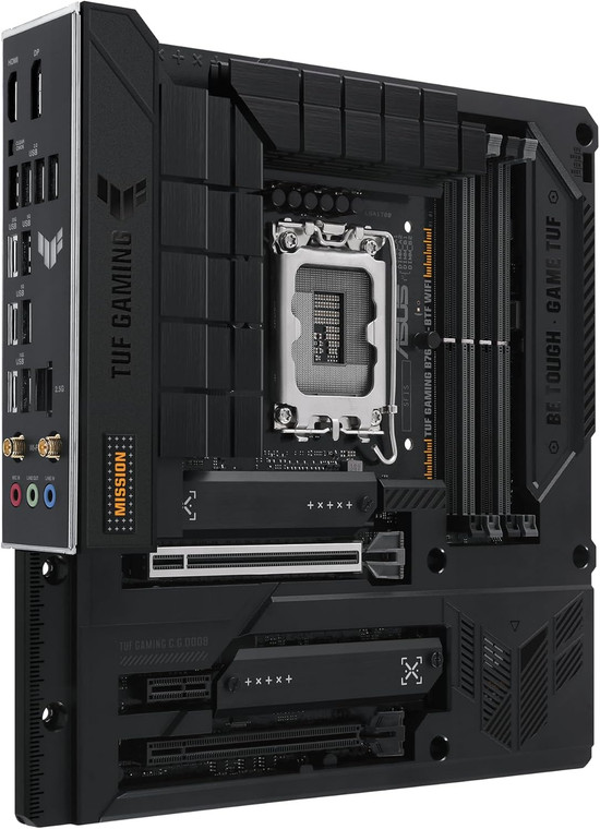 ASUS TUF GAMING B760M-BTF WIFI LGA 1700 mATX DDR5 Desktop Motherboard